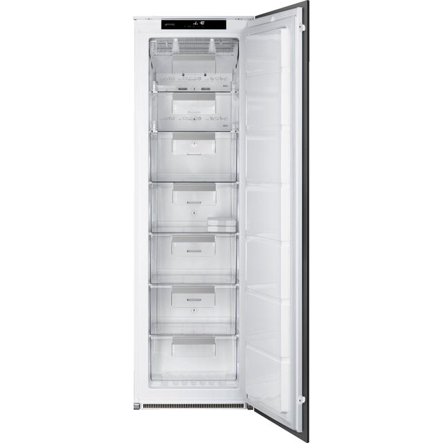 Smeg UKS8F174NE Integrated Upright Freezer with Sliding Door Fixing Kit - E Rated