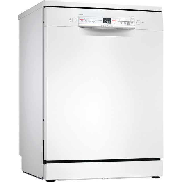 Bosch Serie 2 SGS2ITW41G Standard Dishwasher - White - E Rated