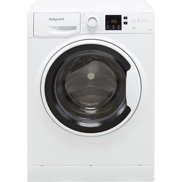 Hotpoint NSWA843CWWUKN 8Kg Washing Machine with 1400 rpm - White - D Rated
