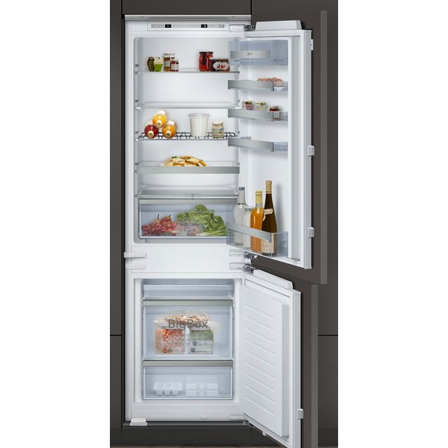 NEFF N70 KI6863FE0G Integrated 60/40 Fridge Freezer with Fixed Door Fixing Kit - White - E Rated