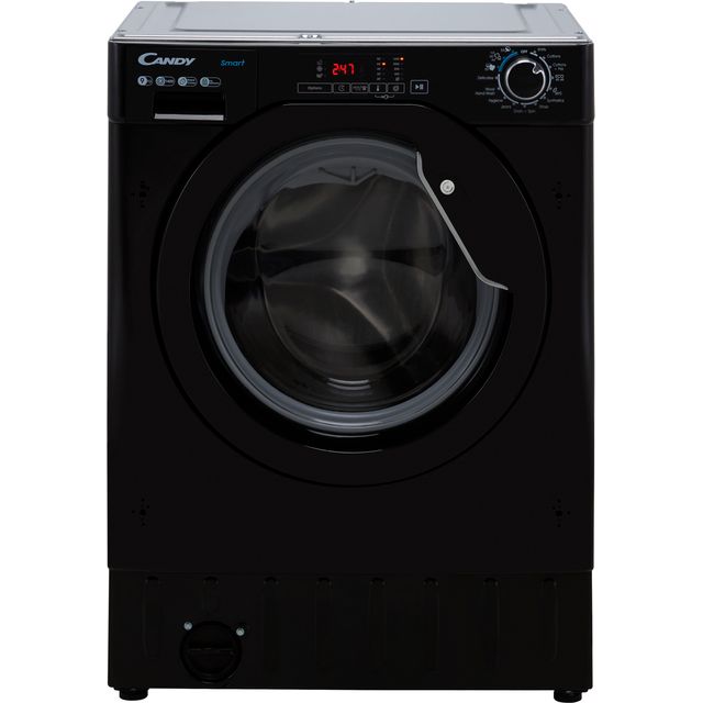 Candy CBW49D1BBE Integrated 9Kg Washing Machine with 1400 rpm - Black - D Rated