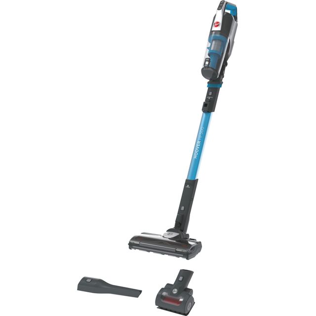 Hoover HF500 HF522STP Cordless Vacuum Cleaner with up to 45 Minutes Run Time - Grey / Blue 