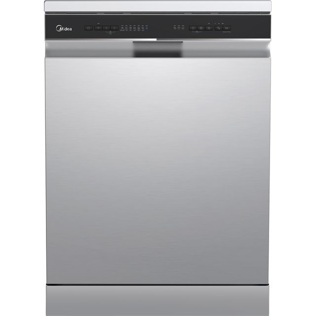 Midea MDWEF1433D(SS)-WG-UK Wifi Connected Standard Dishwasher - Stainless Steel - C Rated