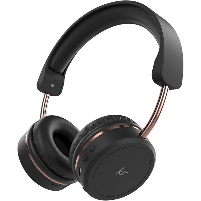 Kitsound Metro X Wireless On-Ear Headphones - Black