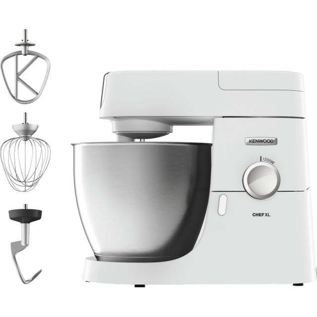 Kenwood Chef XL KVL4100W Stand Mixer with 6.7 Litre Bowl - White