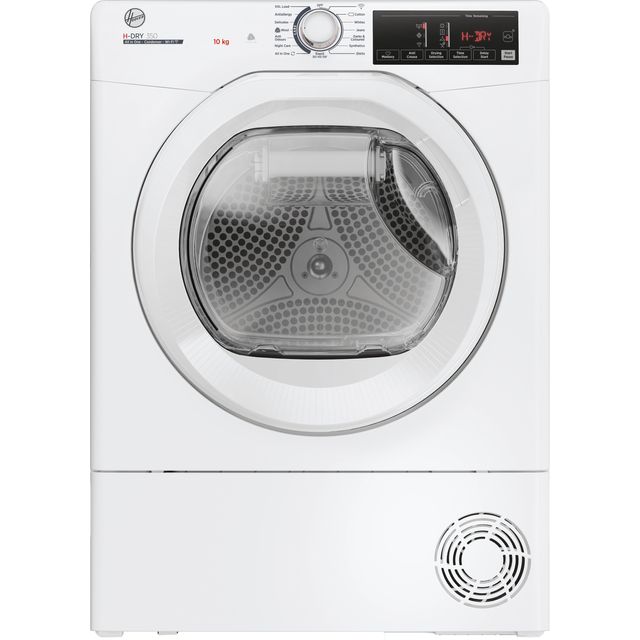 Hoover H-DRY 350 HRE C10TE-80 Condenser Tumble Dryer - White - HRE C10TE-80_WH - 1