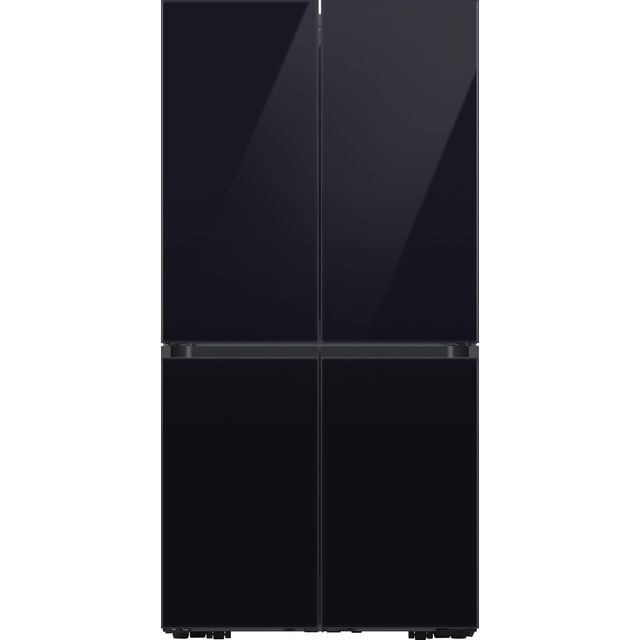 Samsung Bespoke RF65A967622 Wifi Connected Plumbed Total No Frost American Fridge Freezer - Clean Black - F Rated