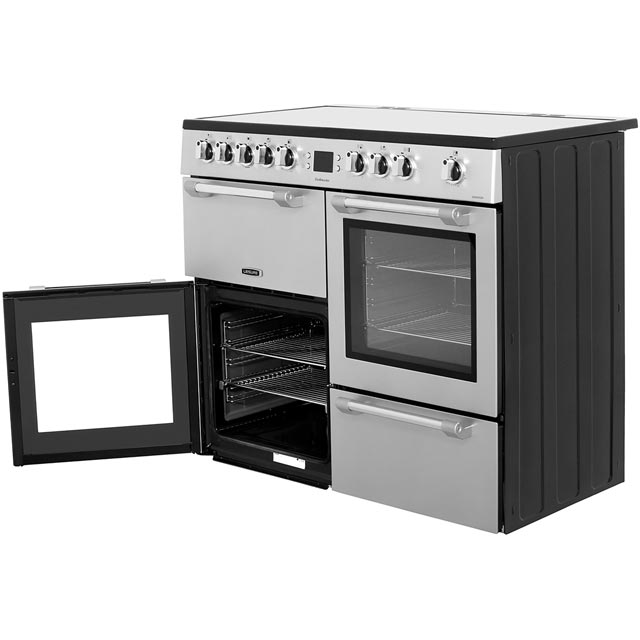 Leisure CK100C210S Cookmaster 100cm Electric Range Cooker - Silver - CK100C210S_SI - 3