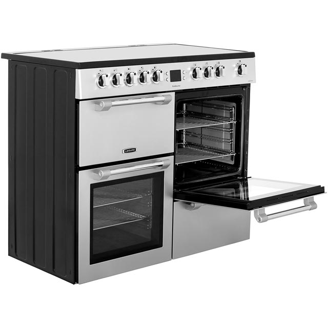 Leisure CK100C210S Cookmaster 100cm Electric Range Cooker - Silver - CK100C210S_SI - 4
