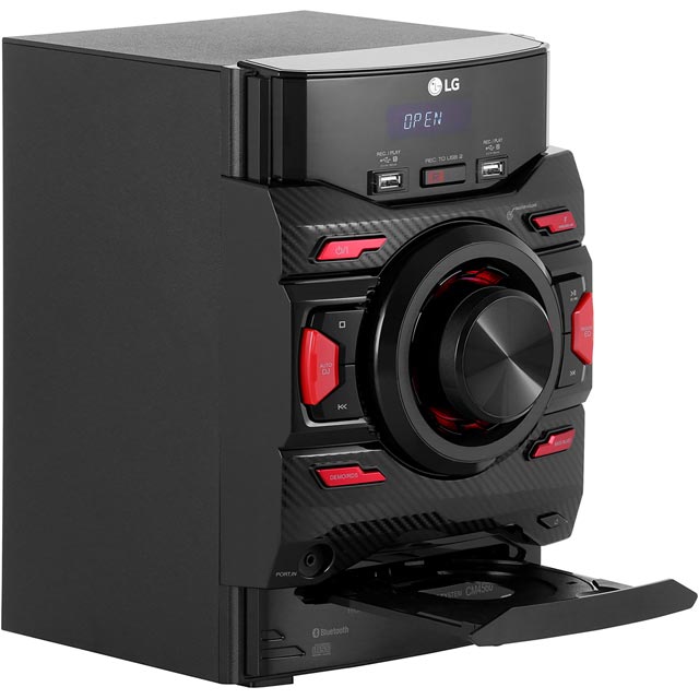 LG CM4560 700 Watt High Power HiFi System Bluetooth HiFi System Black