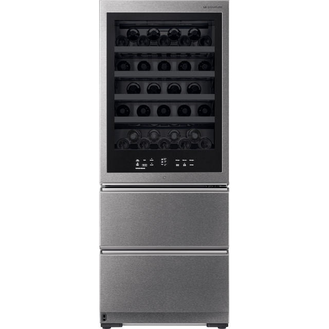 LG SIGNATURE Wine Cooler - Stainless Steel - E Rated