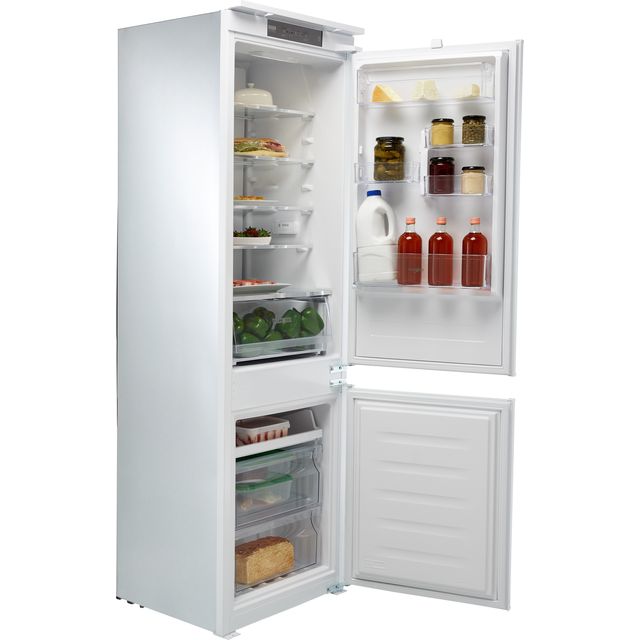 Whirlpool WHC18T311 Integrated Frost Free Fridge Freezer with Sliding Door Fixing Kit - White - F Rated - WHC18T311_WH - 1