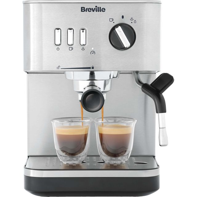 Breville VCF149 Espresso Coffee Machine - Silver