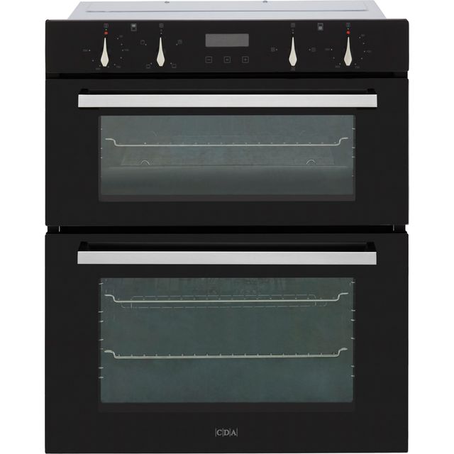 CDA DC741BL Built Under Electric Double Oven - Black - A/A Rated