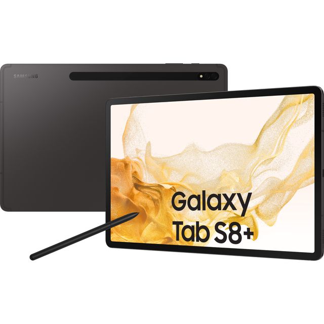 Samsung Galaxy Tab S8+ 12.4" 128GB Wifi Tablet - Graphite