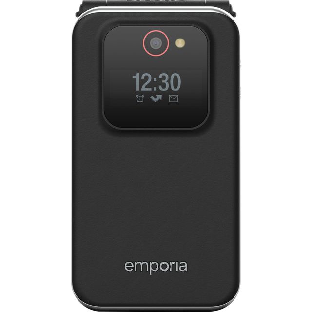 Emporia JOY-LTE 128MB Flip Phone in Black