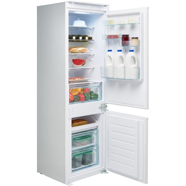Baumatic BBT3518FWK Integrated 70/30 Frost Free Fridge Freezer with Sliding Door Fixing Kit - White - F Rated - BBT3518FWK_WH - 1