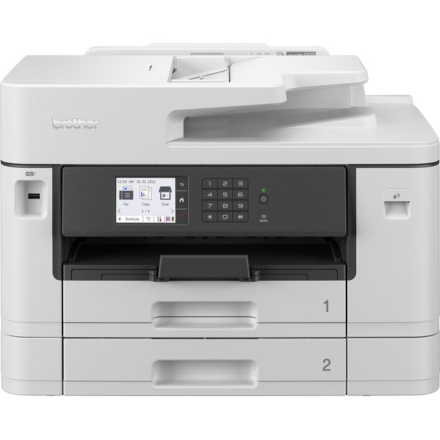 Brother MFCJ5740DWZU1 Inkjet Printer - Black / White