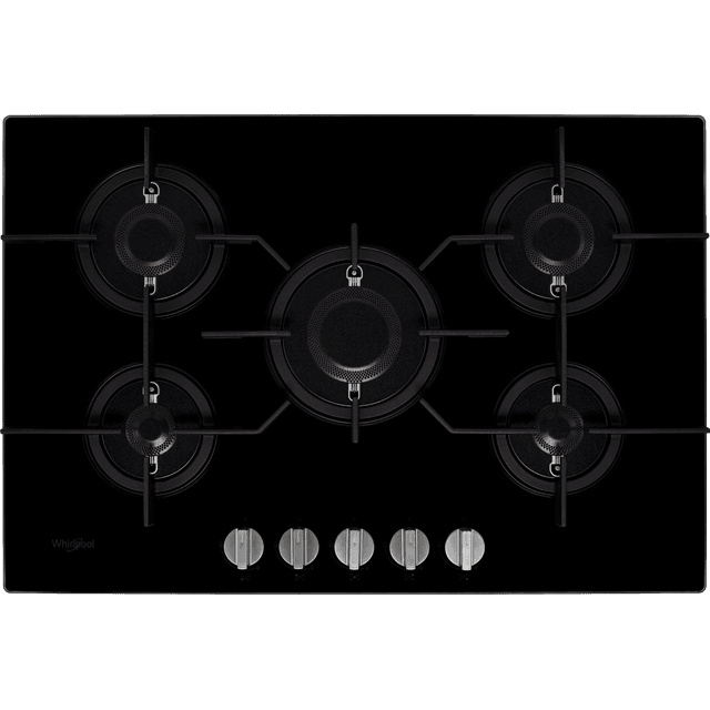 Whirlpool W Collection POW75D2/NB 75cm Gas Hob