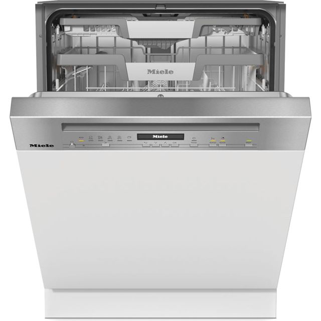 Miele G 7210 SCi EDST/CLST Semi Integrated Standard Dishwasher - Stainless Steel Control Panel - A Rated