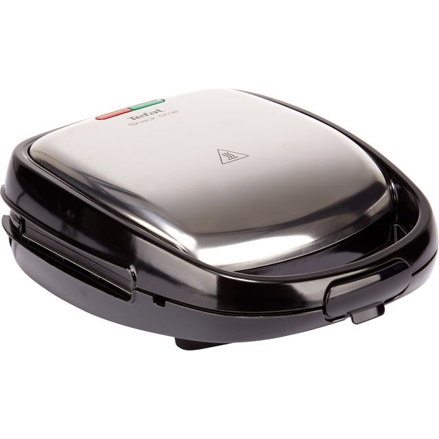 Tefal Snack Collection SW343D40 Waffle Maker - Stainless Steel / Black 