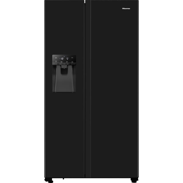 Hisense RS694N4TBE American Fridge Freezer - Black - RS694N4TBE_BK - 1
