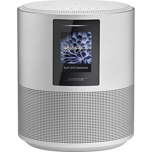 Bose Smart Speaker 500 Multi Room Speaker with Alexa and Google Assistant - Luxe Silver