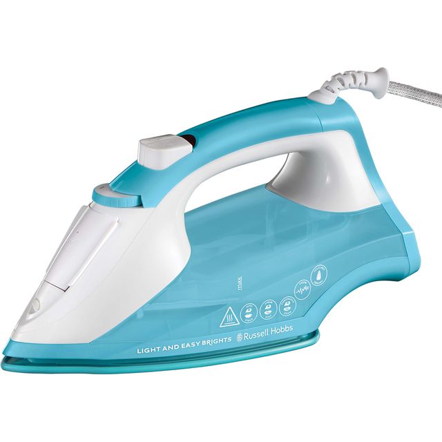 Russell Hobbs Light & Easy Brights 26482 2400 Watt Iron -Aqua