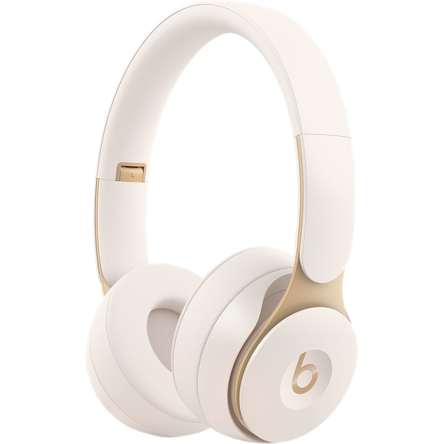 Beats Solo Pro MRJ72ZM/A On-Ear Headphones - Ivory White - MRJ72ZM/A - 1