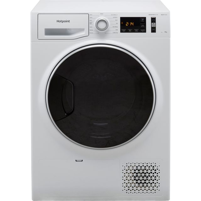Hotpoint ActiveCare NTM119X3EUK Heat Pump Tumble Dryer - White - NTM119X3EUK_WH - 1