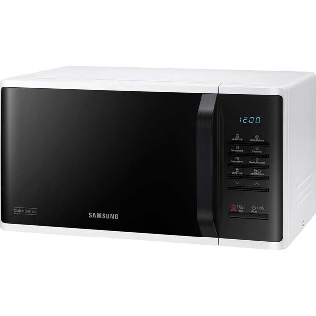 Samsung MS23K3513AW 23 Litre Microwave - White - MS23K3513AW_WH - 3