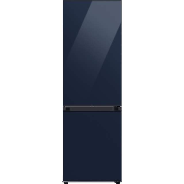 Samsung Bespoke RB34A6B2E41 70/30 Frost Free Fridge Freezer - Glam Navy - E Rated - RB34A6B2E41_SN - 1