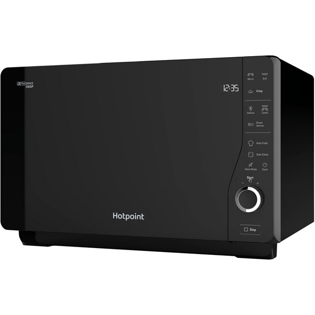 Hotpoint EXTRASPACE MWH26321MB 25 Litre Microwave With Grill - Black - MWH26321MB_BK - 3