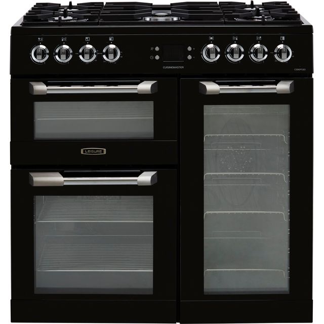Leisure Cuisinemaster CS90F530K 90cm Dual Fuel Range Cooker - Black - A/A/A Rated