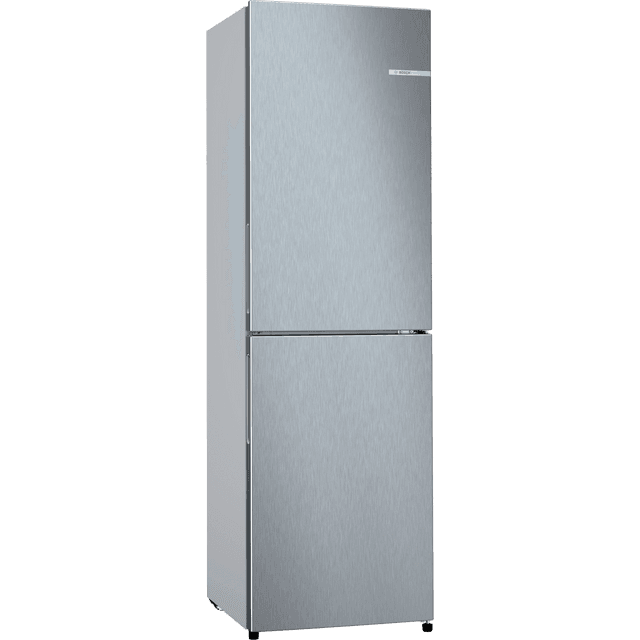Bosch Series 2 KGN27NLFAG 50/50 Frost Free Fridge Freezer - Silver - F Rated - KGN27NLFAG_SI - 1