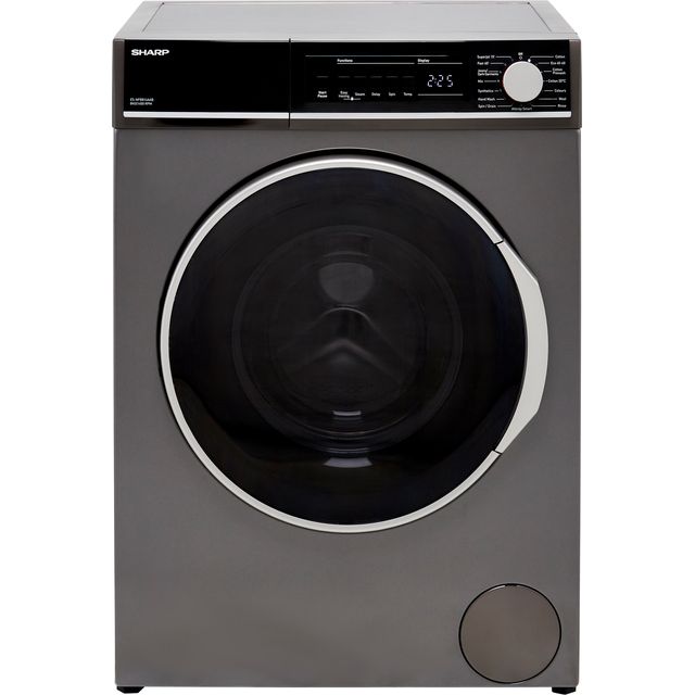 Sharp ES-NFB814AAB 8Kg Washing Machine - Graphite - ES-NFB814AAB_GH - 1