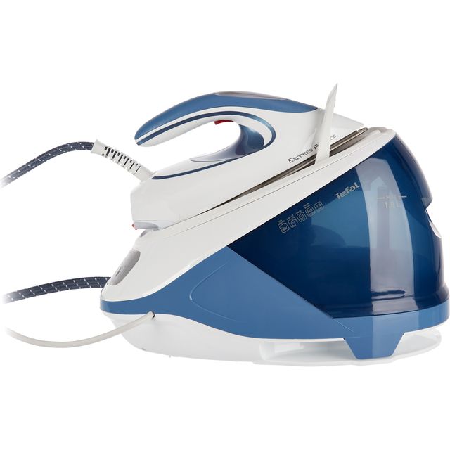 Tefal Express Protect SV9202G0 Pressurised Steam Generator Iron - White / Blue