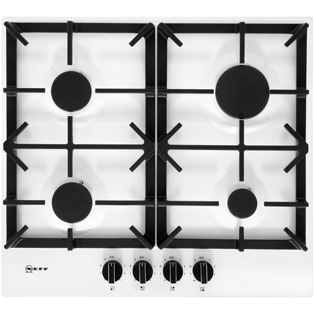 NEFF N70 T26DS49W0 58cm Gas Hob White Hobs