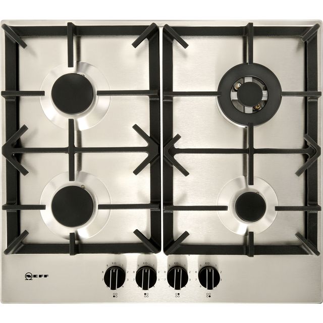 NEFF N70 T26DS59N0 Built In Gas Hob - Stainless Steel - T26DS59N0_SS - 1