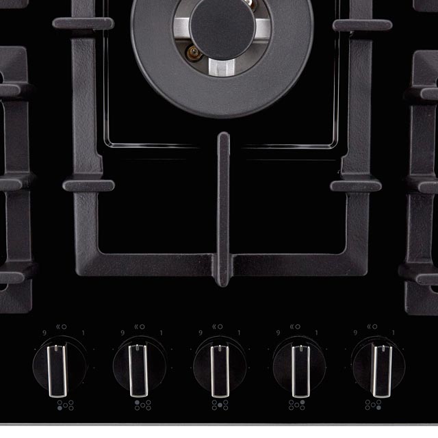 NEFF N70 T27CA59S0 Built In Gas Hob - Black - T27CA59S0_BK - 5