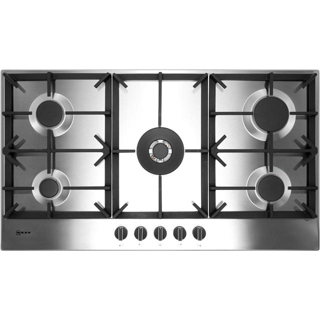 NEFF N70 T29DS69N0 Built In Gas Hob - Stainless Steel - T29DS69N0_SS - 2