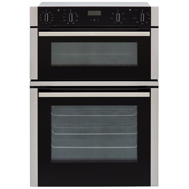 NEFF N50 U1ACI5HN0B Built In Electric Double Oven - Stainless Steel - A/B Rated