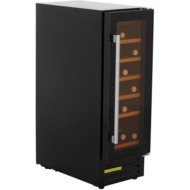 Belling Unbranded 300BLKWC Built In Wine Cooler - Black - 300BLKWC_BK - 1