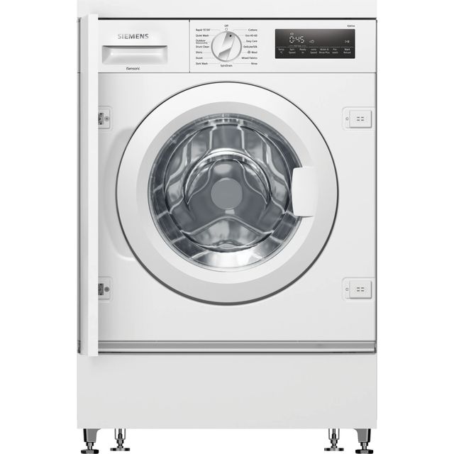 Siemens IQ-700 WI14W502GB Integrated 8kg Washing Machine with 1390 rpm - White - C Rated