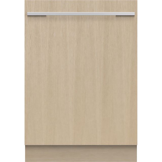 Fisher & Paykel Series 9 DW60UT4HI2 Wifi Connected Fully Integrated Standard Dishwasher - Silver Control Panel with Fixed Door Fixing Kit - B Rated