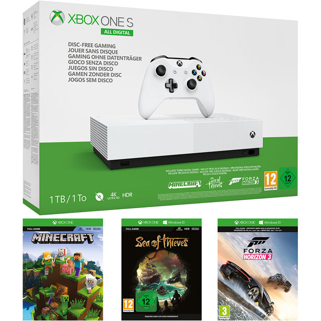 Customer Reviews Xbox One S All Digital Edition 1tb With Forza