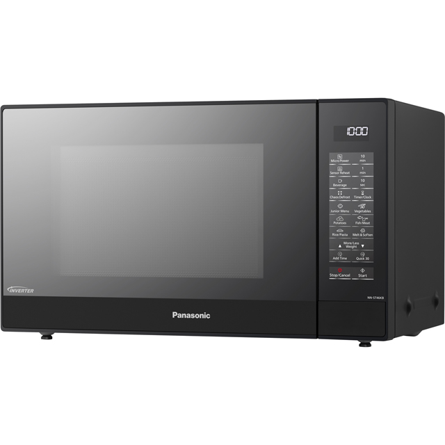 Panasonic NN-ST46KBBPQ 32 Litre Microwave - Black - NN-ST46KBBPQ_BK - 2