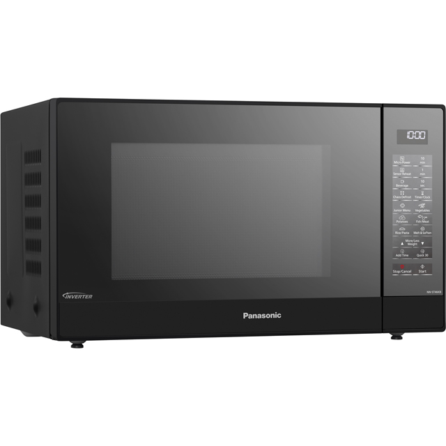 Panasonic NN-ST46KBBPQ 32 Litre Microwave - Black - NN-ST46KBBPQ_BK - 3