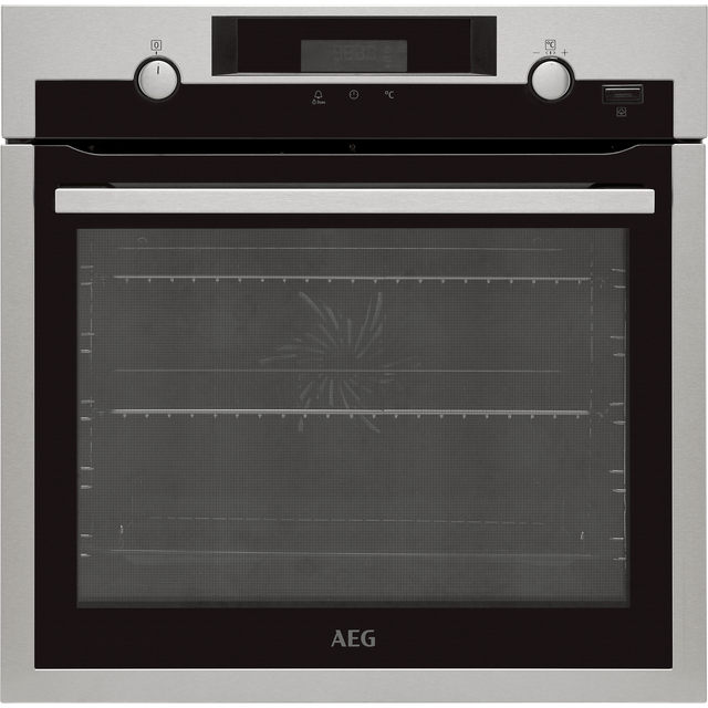 AEG BCS556020M Built In Electric Single Oven - Black - A+ Rated