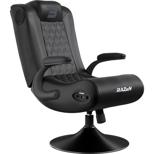 BraZen Emperor XX 2.1 Elite Esports DAB Surround Sound Gaming Chair - Black